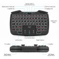 Rii RK707 2.4GHz Wireless Portable Game Controller Keyboard Mouse Combo Turbo Function for PC/Raspberry pi2/Android TV Google/TV. 