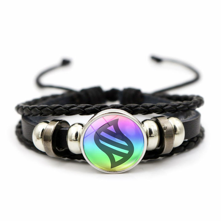 Anime%20Mega%20Stone%20Poke%20Snap%20Weave%20Leather%20Bracelet%20Glass%20Cabochon%20Adjustable%20Bangle%20Jewelry%20for%20Women%20Kids%20%20-%20Image%202