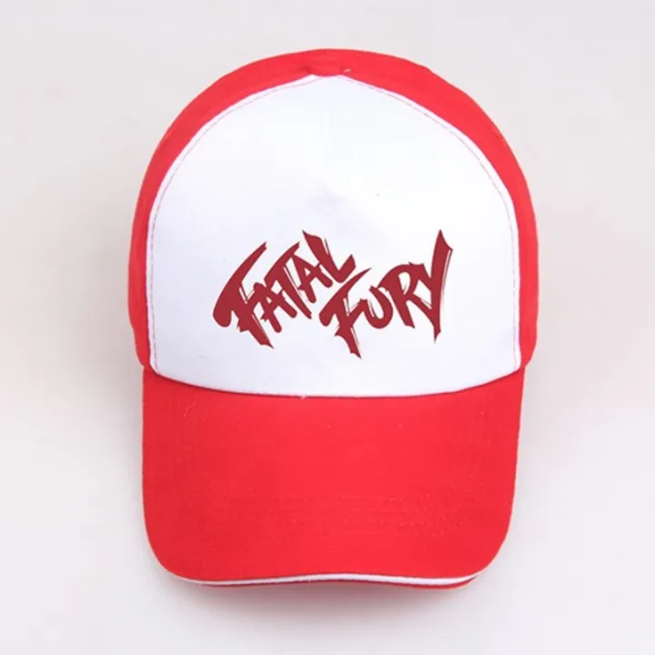 Game%20KOF%20Fatal%20Fury%20Terry%20Bogard%20Coser%20King%20of%20Fighters%20Baseball%20Cap%20Cosplay%20Adjustable%20Hat%20Sports%20%20Boxer%20Prop%20-%20Image%204