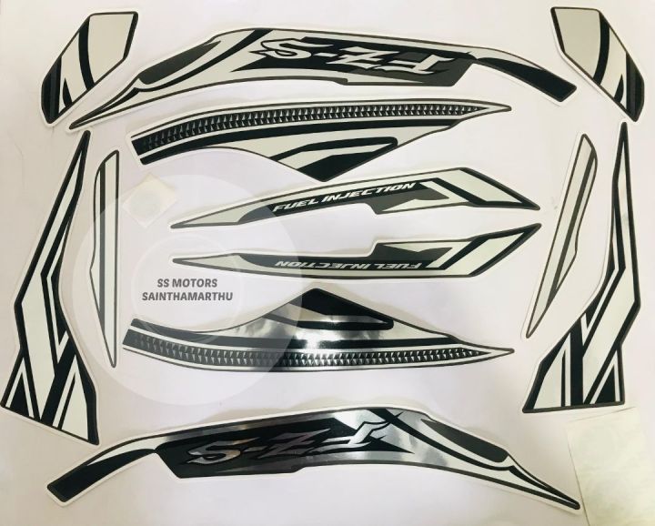 FZ V2 DARKNIGHT FULL SET STICKERS