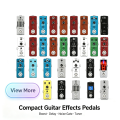 Rowin Classic Guitar Pedal Noise Gate Tuner Analog Flanger Delay Booster Chorus Compressor EQ Di Box Effect Pedal Bass Stompbox. 