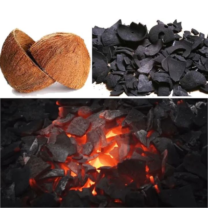 2KG Coconut shells Charcoal for Charcoal Stove / Polkatu aguru