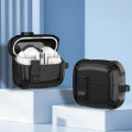Security Lock Cover for Samsung Galaxy Buds 3 Pro buzz 3 Pro Protective Case Shockproof Funda For Samsung Buds3 Sleeve With Hook. 