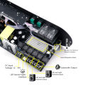 Bluetooth 5.0 Digital Amplifier Board 2.1 Channel 50W*2 100W Large Power Output for Home Sound Systems Adjustable Bass Treble. 