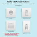 Mini 16A WiFi Switch Works with Tuya Smart Life App 2 Way Control Smart Home Automation Module Interruptor Work for Alexa .