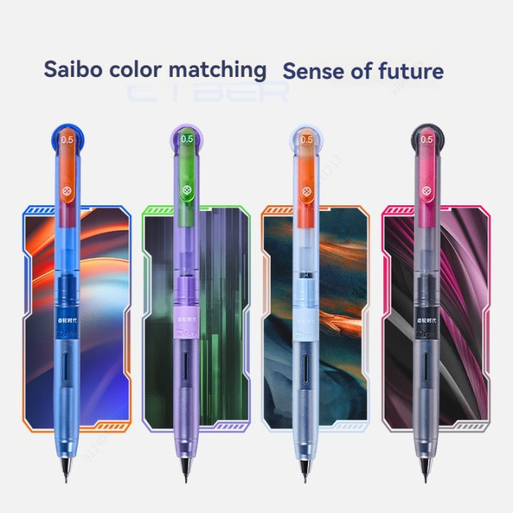 Quick%20Dry%20Black%20Gel%20Pens,%20Medium%20Point%20(0.5mm),CS%20Tip,%20Low-Weight%20Design%20Retractable%20Gel%20Pens%20With%20Comfortable%20Full%20Grip%20-%20Image%202