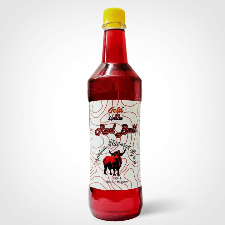 RedBull Syrup - Original Flavoring Syrup - Premium Flavored Syrup - Sharbat - 750ml - Gola Da Limca