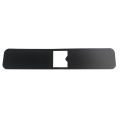 Auto Shifter Trim Blind Covers Center Console Decorative Board Plastic Black Covers For Ford For Mustang 2005-2009. 