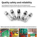 10PCS 6x30mm Glass Fuse Tube Fuse 6*30mm 250V 0.5A 1A 2A 3A 4A 5A 6A 8A 10A 12A 15A 20A 25A 30A Fast Fusing High Quality Fuse. 