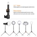 Fosoto FT-195 1/4 Screw Folding Light Tripod Stand For Photo Studio Photographic Lighting Softbox Video Flash Umbrellas Ring Lig. 