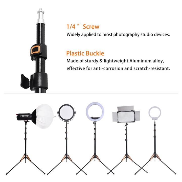 Fosoto%20FT-195%201/4%20Screw%20Folding%20Light%20Tripod%20Stand%20For%20Photo%20Studio%20Photographic%20Lighting%20Softbox%20Video%20Flash%20Umbrellas%20Ring%20Lig%20-%20Image%203
