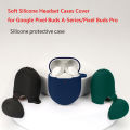 for Google Pixel Buds A-Series Silicone Earphone Protective Case Wireless Headphone Cases Earbuds Holder Cover Antidust Sleeve. 
