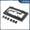 7 to 9 Inch Universal Two 2 Double Din Cars Radio Fascia Auto Stereo Headunit Panel Dashboard Mounting Frame Trim Kit Face Plate. 