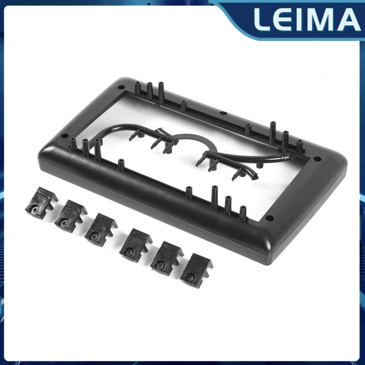 7 to 9 Inch Universal Two 2 Double Din Cars Radio Fascia Auto Stereo Headunit Panel Dashboard Mounting Frame Trim Kit Face Plate