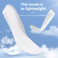 1 Pair New 1.5-3.5cm White Invisible Height Increase Insoles EVA Soft Light Shoes Sole Pad for Men Women Orthopedic Inserts.