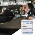 Car Service Reminder Stickers 250 Sheets Car Service Stickers 2x2In Maintenance Reminder Stickers Oil Change Reminder Stickers. 