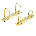 A4/A7 Ring Binder Clips Metal Loose-Leaf Binding Clips 2-Hole Spiral File Folder DIY Album Diary Clips Ring Notebook Stationery. 