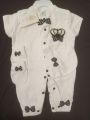 Turkish crown romper for baby girls/Turkish soft rompers. 