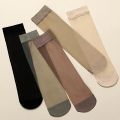 10/50/100 Pairs Women Transparent Thin Socks Fashionable Versatile They Are Soft Comfortable Lightweight Breathable Casual Socks. 