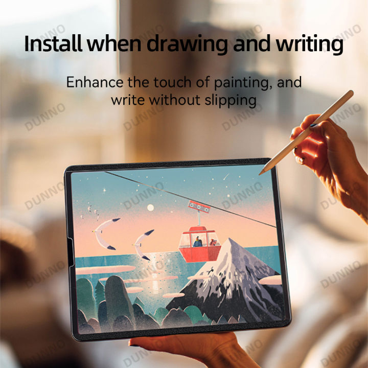 Paper%20Feel%20Screen%20Protector%20Film%20for%20iPad%20Air%2011in%202024%20Pro%2011/12.9%20Air%204%205%2010/9/8/7th%20Generation%20Removable%20Magnetic%20Attraction%20-%20Image%206