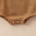 Baby Spring Autumn Clothes Set Knitted Romper Triangle Crotch Button One-Piece Jumpsuit SlingToddler Baby Boys Girls 0-3Y. 