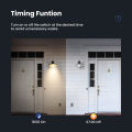 GIRIER Tuya Smart ZigBee Wall Switch WiFi Smart Button Light Switch 1/2/3/4 Gang No Capacitor Needed Works with Alexa Hey Google lightify. 