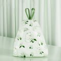 10/50/100PCS Kitchen Bathroom Disposable Drawstring Garbage Bag Printed Thickened Portable Garbage Bag Cartoon Home. 