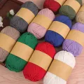 Crochet Cotton Yarn for Knitting Bargain Cotton Baby Milk Thread Worsted Handmade Wool Line Yarn Crochet Cheap. 