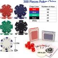 Poker Game Set With Coins. 