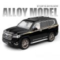 1/18 Toyota Land Cruiser LC300 SUV Alloy Model Car Toy Diecasts Metal Casting Sound and Light Car Toys For Children Vehicle.