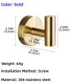 Adhesive/Screws Wall Hooks Door Key Clothes Coat Hanger Hooks Bathroom Robe Towel Holder Organizer Hanging Hook Kitchen Hardware.