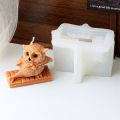 3D Owl Silicone Candle Mold DIY Cartoon Animal Soap Aromatherapy Plaster Resin Making Tools Home Decoration Crafts. 