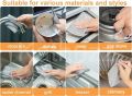 Multipurpose Wire Dishwashing Rags for Wet and Dry Stainless Steel Scrubber Non-Scratch Wire Dishcloth for Washing Dishes Sinks Counters Easy Rinsing Machine Washable Pack Of 3. 