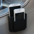 Car Storage Bag Mobile Phone Charge Box Air Vent Outlet Holder Pocket Organizer Auto Door Side Key Box Ornament Car Accessories. 