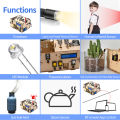 Keyestudio Smart Home Kit For Arduino With UNOPlus Board C language Mixly and Scratch Programming STEM DIY House Kit For Arduino. 