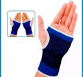 1 Pair Glove Hand Sweat Size Protective Cover Women and Men Blue Absorb Knitting Free for Outdoor. 