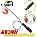 Foldable Strong Magnetic Pickup Tool Metal Flexible Pick Up Tool Suction Bar Magnet Spring Grip Grabber Portable Hand Tools. 