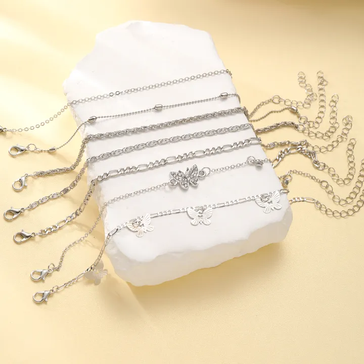 %E3%80%90Get%20the%20Perfect%20Fit%E3%80%91%20Bohemian%20Summer%20Beach%20Anklet%20Set%20For%20Women%20Vintage%20Silver%20Color%20Pearl%20Butterfly%20Star%20Heart%20Pendant%20Charm%20Chain%20On%20Leg%20Jewelry%20-%20Image%205