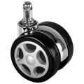 5pcs Universal Mute Caster Nylon Replacement Office Chair Swivel  Rollers Wheels. 