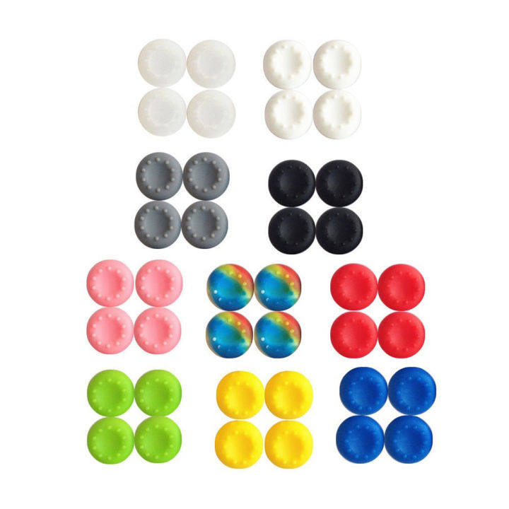 10Pcs/Set%20Rubber%20Silicone%20Cap%20Thumbstick%20Thumb%20Stick%20Analog%20Cover%20Case%20Skin%20Joystick%20Grip%20Grips%20For%20PS4%20PS3%20PS2%20XBOX%20One/360%20-%20Image%203