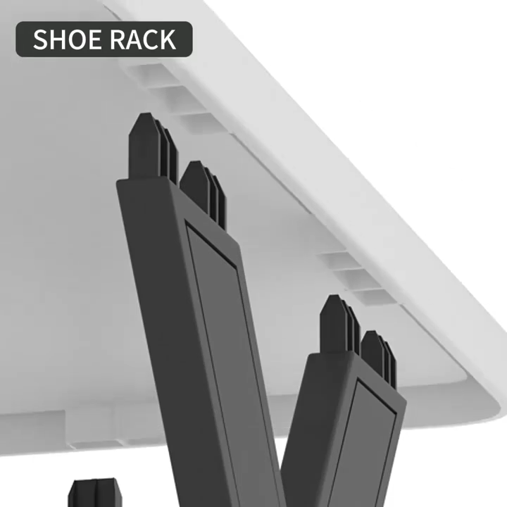 COMFORT ZOON Random color Plastic Shoe Rack 2,3,4,5,6 Tier Space-Saving Foldable Storage Organizer, Double Row Design for RVs, Bathrooms & Dorms -Durable & Lightweight, Floor Stading Shelf, Shoe Storage Organizer Standing Shel, Standing Shelf BEST QUALITY