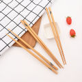 Japanese 5Pairs Bamboo Chopsticks for Sushi Non-Slip Food Sticks Hot Pot Reusable Chinese Chopsticks Tableware Kitchen Tools.