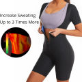 YBFDO Women High Compression Bodysuit Shapewear Fitness Girdles Sauna Sweat Suits Belly Slimming Sheath Weight Loss Body Shaper. 