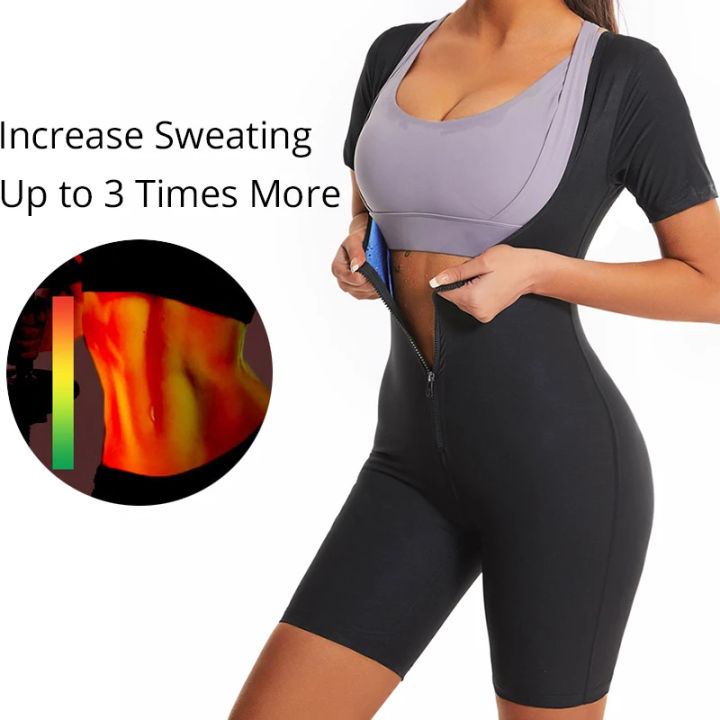 YBFDO%20Women%20High%20Compression%20Bodysuit%20Shapewear%20Fitness%20Girdles%20Sauna%20Sweat%20Suits%20Belly%20Slimming%20Sheath%20Weight%20Loss%20Body%20Shaper%20-%20Image%203