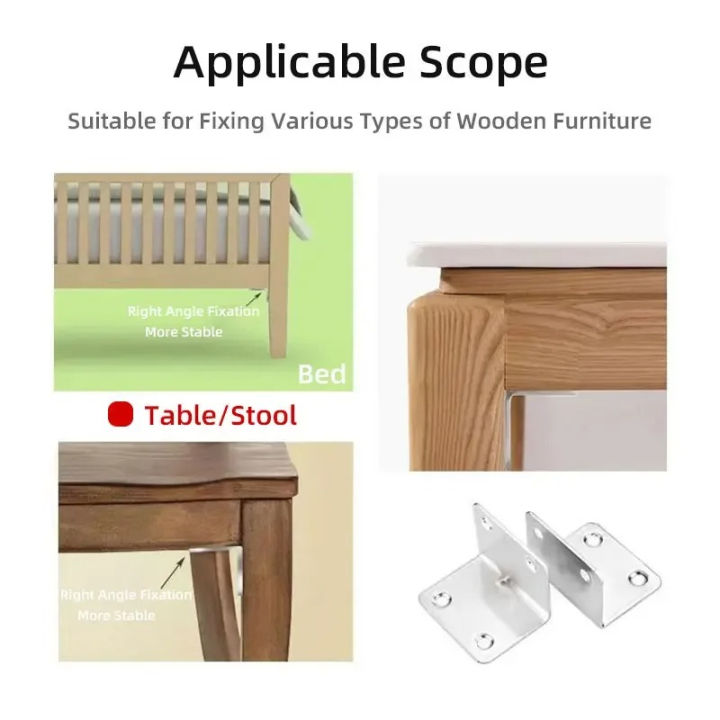 50PCS%20L-shaped%20Board%20Brackets%20Table%20Chairs%20Cabinets%20Wardrobes%20Fixed%20Connectors%20L-shaped%20Corner%20Code%20Hardware%2090%20%C2%B0%20Connectors%20-%20Image%204