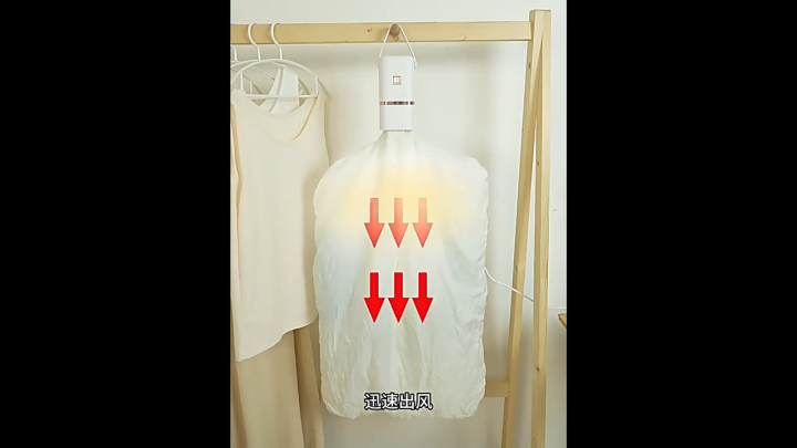 Electric Portable Clothes Dryer, Mini Automatic Garment Dryer Foldable Household Dormitory Artifacts Small Size Travel Dryer, Multifunctional Dryer For Travel Home Apartment
