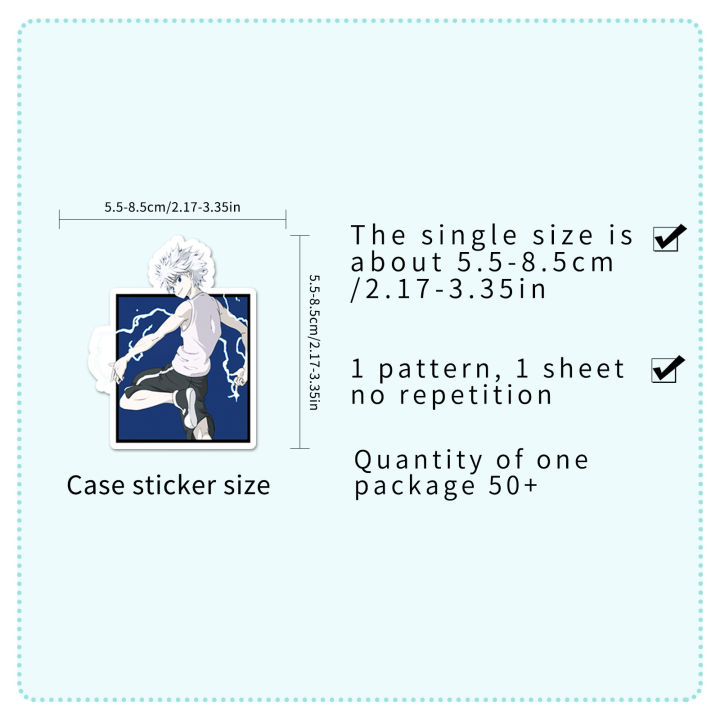 50Pcs%20Hunter%20X%20Hunter%20Anime%20Stickers%20Pack%20Cartoon%20Character%20Decoration%20Laptop%20Skin%20Waterproof%20Phone%20Case%20Cute%20Stickers%20-%20Image%204