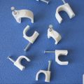 Cable Clip 25mm 1 Inch 10 Pcs For Pipe Holder Kati Killa Nail. 