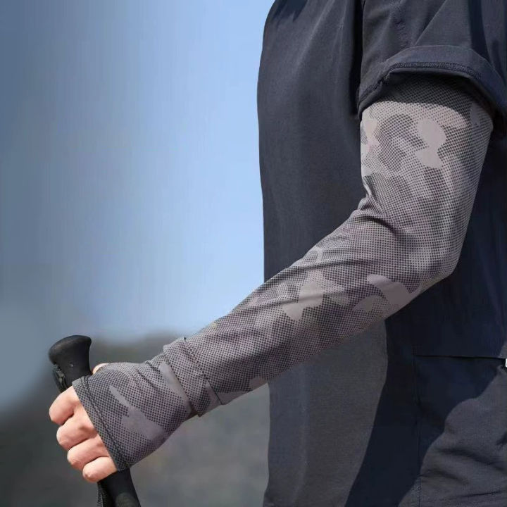 2025%20Summer%20Unisex%20Cycling%20Arm%20Sleeves%20Sun%20UV%20Protection%20Ice%20Cool%20Anti-UV%20Sunscreen%20Running%20Cycling%20Summer%20Outdoor%20Sleeves%20-%20Image%202