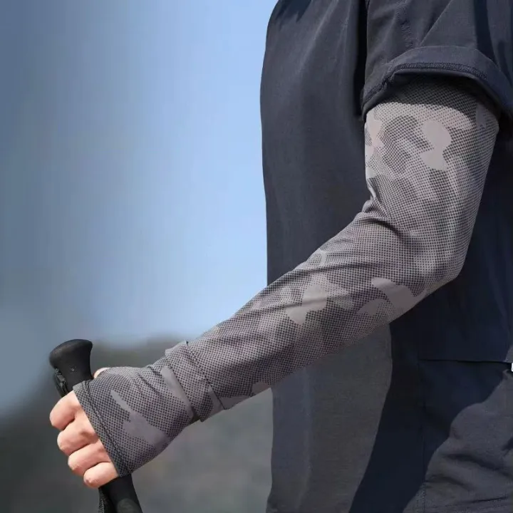 2025%20Summer%20Unisex%20Cycling%20Arm%20Sleeves%20Sun%20UV%20Protection%20Ice%20Cool%20Anti-UV%20Sunscreen%20Running%20Cycling%20Summer%20Outdoor%20Sleeves%20-%20Image%202